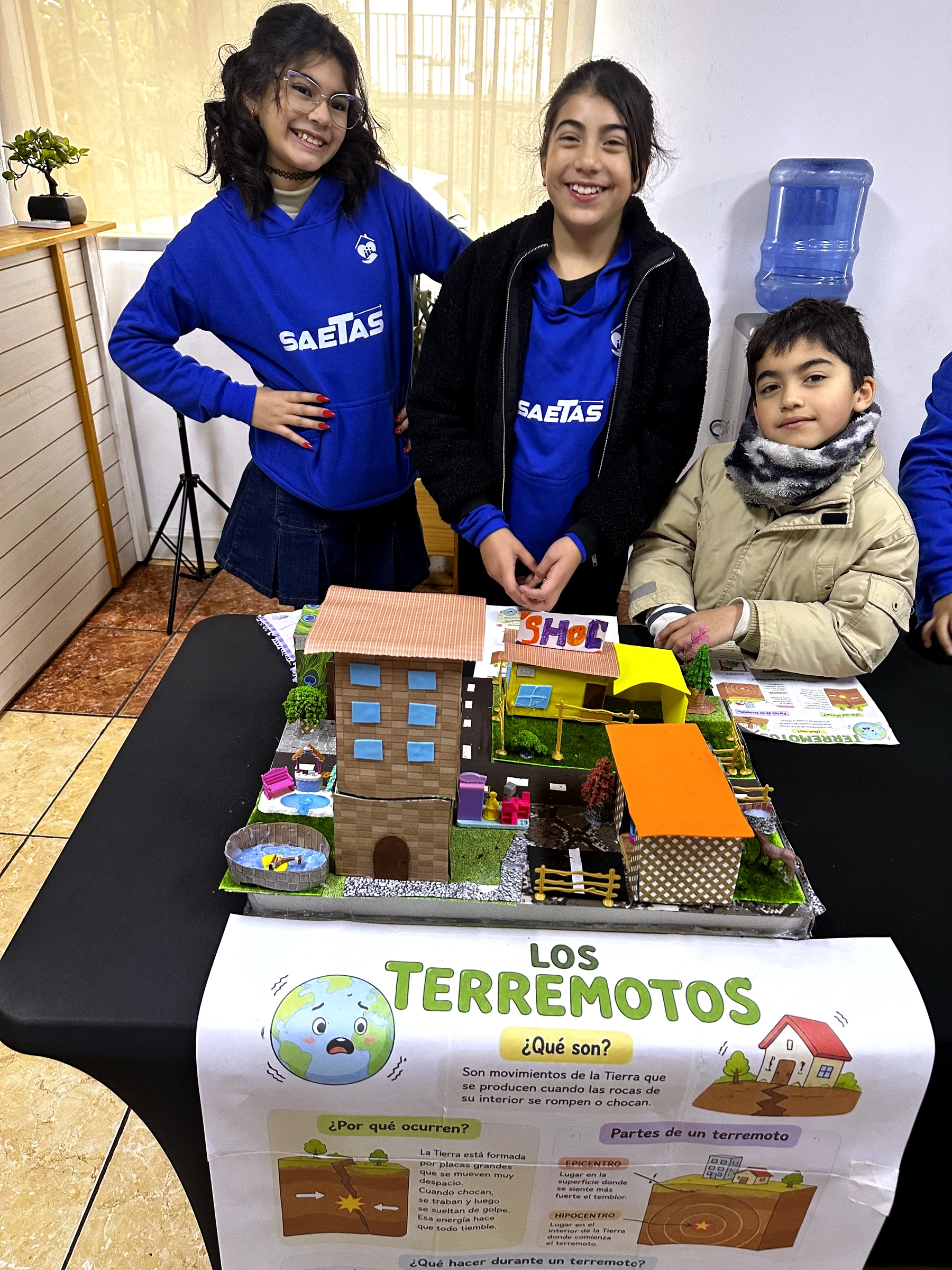 Feria de aprendizaje sobre los terremotos